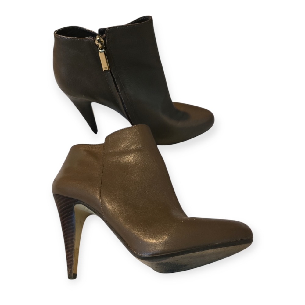 Banana Republic Brown Heeled Booties
